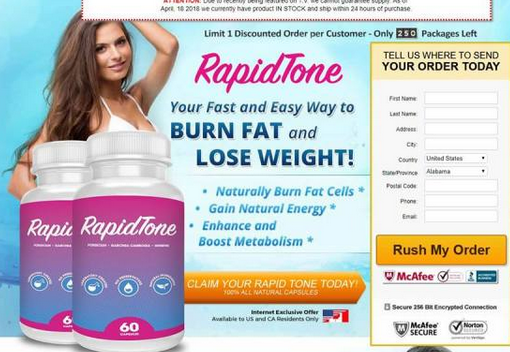 Rapid Tone Diet - official website